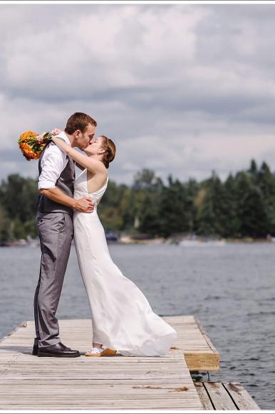 Lake Tapps backyard Wedding: Moira and Garet Sneak Peak