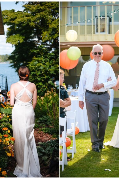 DIY backyard wedding - Lake Tapps